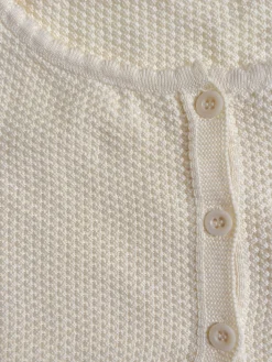 Djerf Avenue Amorini Cardigan Cream Sale