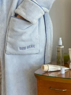 Djerf Avenue Bath Robe Blue Discount