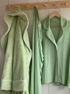 Djerf Avenue Bath Robe Green Online
