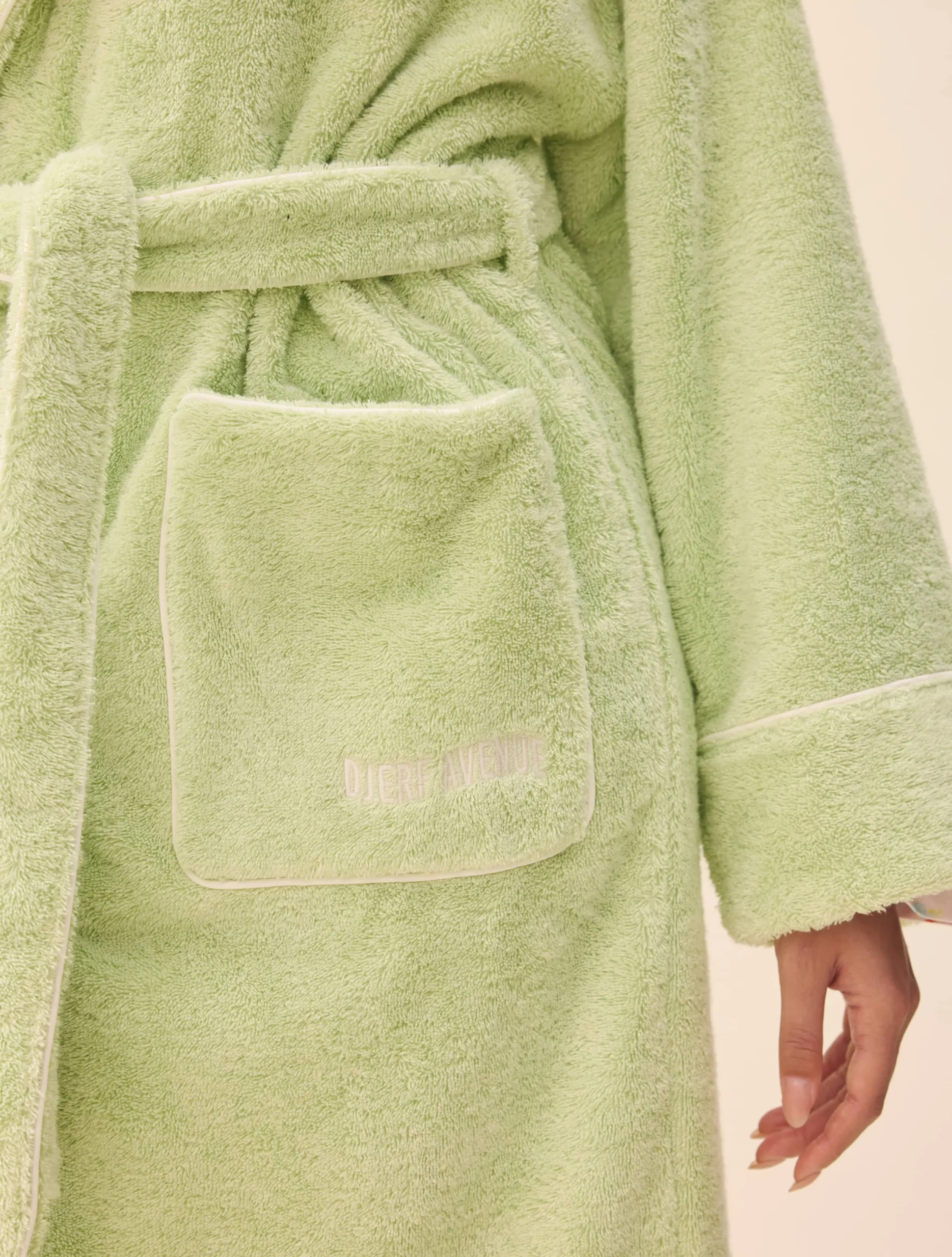 Djerf Avenue Bath Robe Green Online