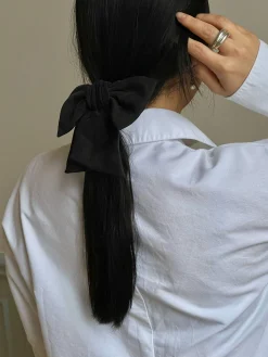 Djerf Avenue Bow Scrunchie Ash Online