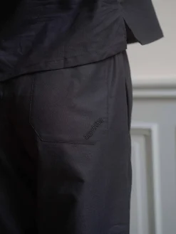 Djerf Avenue Breezy Ankle Pants Black Clearance