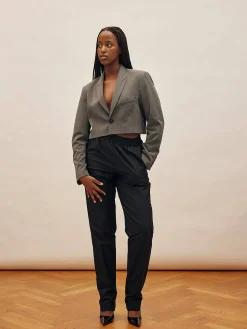 Djerf Avenue Breezy Pants Black - Tall Clearance