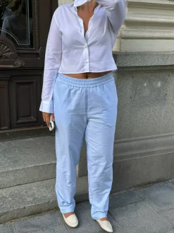 Djerf Avenue Breezy Pants Blue Outlet