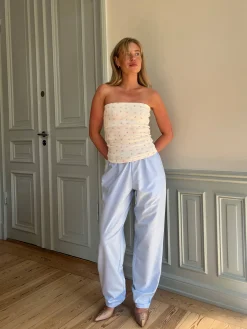 Djerf Avenue Breezy Pants Blue Outlet