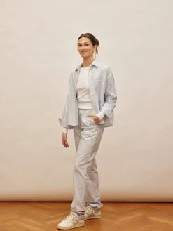 Djerf Avenue Breezy Pants Blue - Tall Online