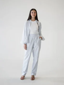 Djerf Avenue Breezy Pants Blue Stripe