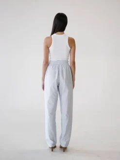 Djerf Avenue Breezy Pants Blue Stripe