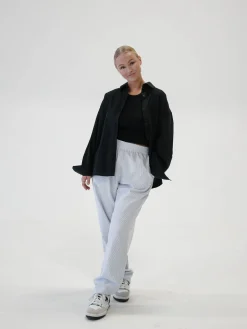 Djerf Avenue Breezy Pants Blue Stripe