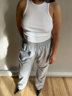 Djerf Avenue Breezy Pants Grey Best