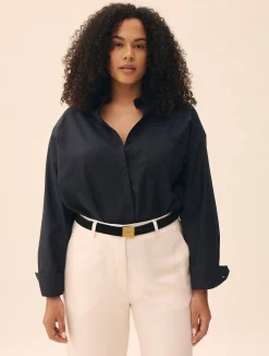 Djerf Avenue Breezy Shirt Black Online