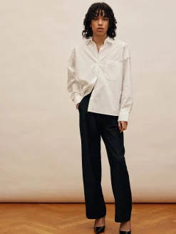Djerf Avenue Breezy Shirt White Discount