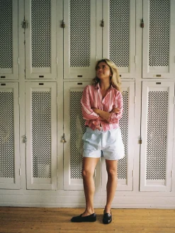 Djerf Avenue Breezy Shorts Blue Online