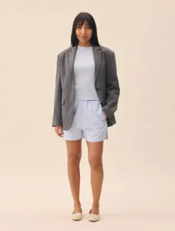 Djerf Avenue Breezy Shorts Blue Online