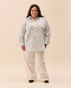 Djerf Avenue Broderie Pants White Sale