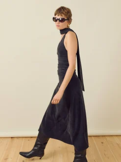 Djerf Avenue Celebration Dress Ash Sale