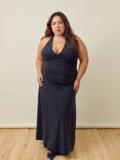 Djerf Avenue Celebration Dress Ash Sale