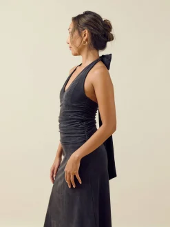 Djerf Avenue Celebration Dress Ash Sale