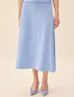 Djerf Avenue Celebration Dress Dove Blue Best