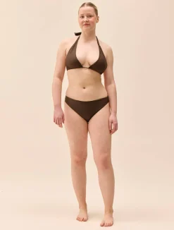 Djerf Avenue Cheeky Bikini Bottom Cocoa Discount
