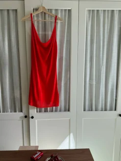 Djerf Avenue Citrine Mini Dress Red Best