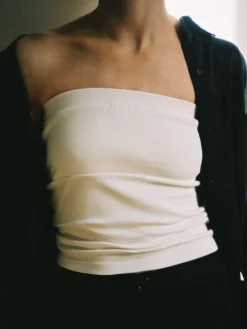 Djerf Avenue Daily Tube Top White Outlet