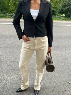 Djerf Avenue Day-to-day Blazer Black Hot