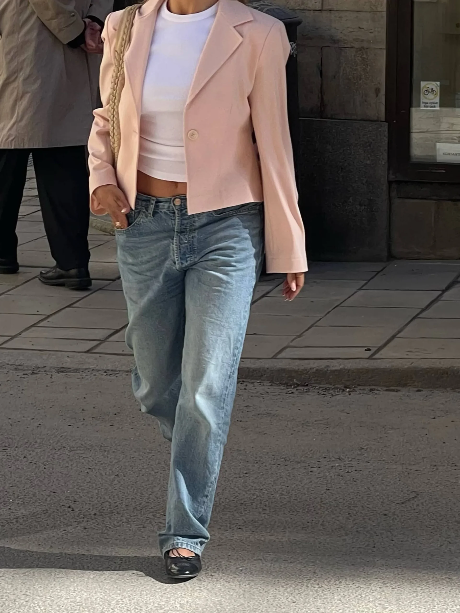 Djerf Avenue Day-to-day Blazer Blush Outlet