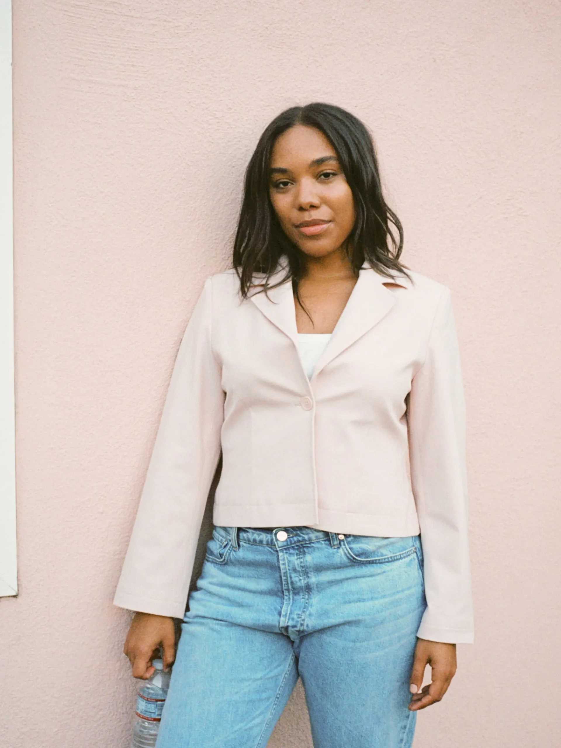 Djerf Avenue Day-to-day Blazer Blush Outlet