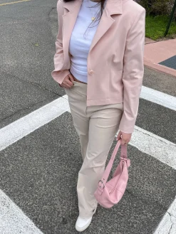 Djerf Avenue Day-to-day Blazer Blush Outlet