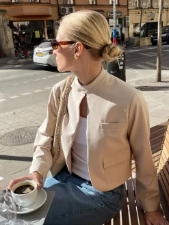 Djerf Avenue Day-to-day Jacket Cream Best