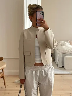 Djerf Avenue Day-to-day Jacket Cream Best