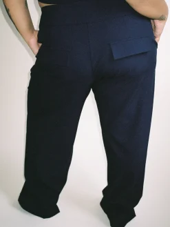 Djerf Avenue Day-to-day Pants Deep Blue Clearance