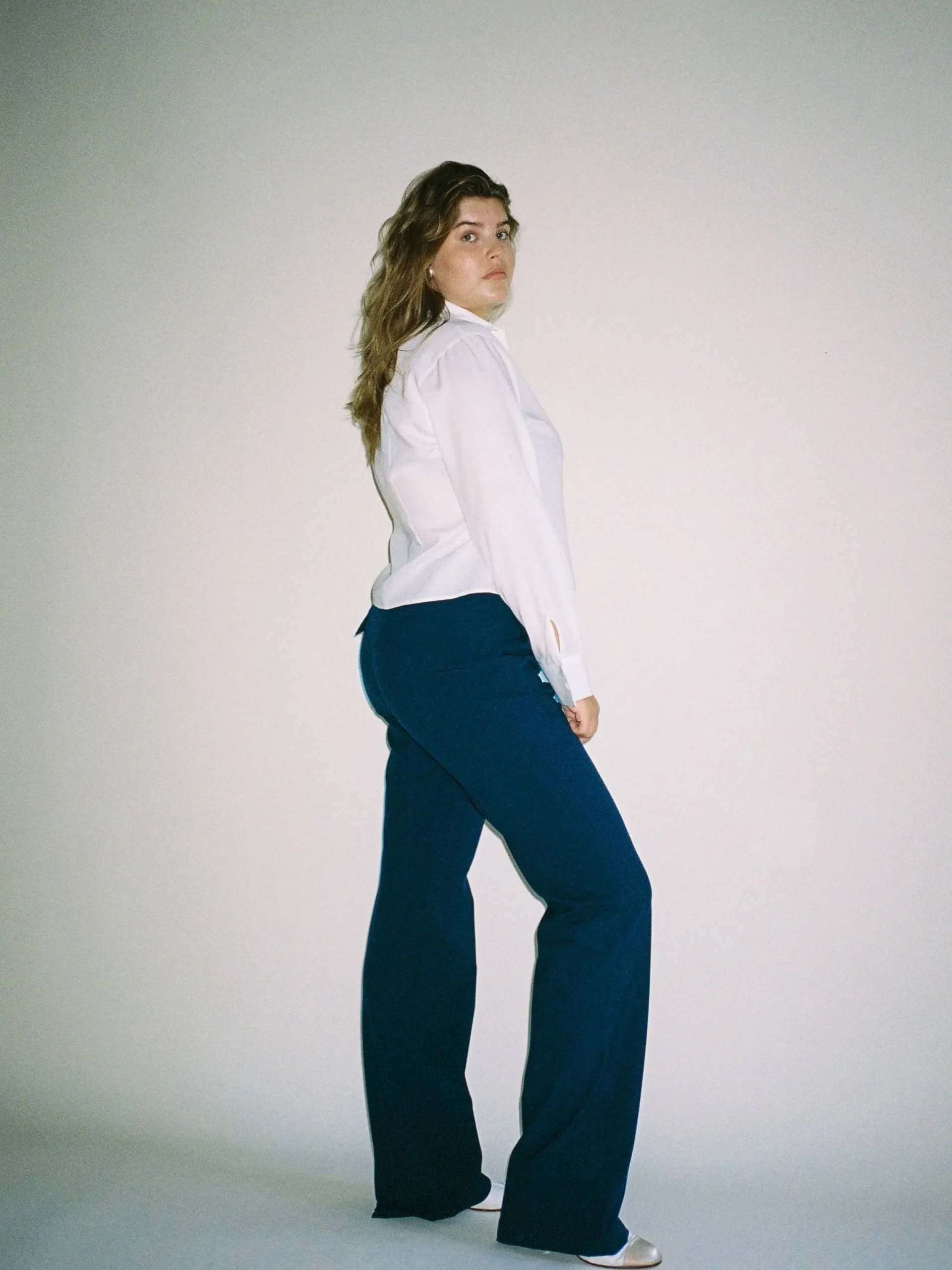 Djerf Avenue Day-to-day Pants Deep Blue - Tall Best