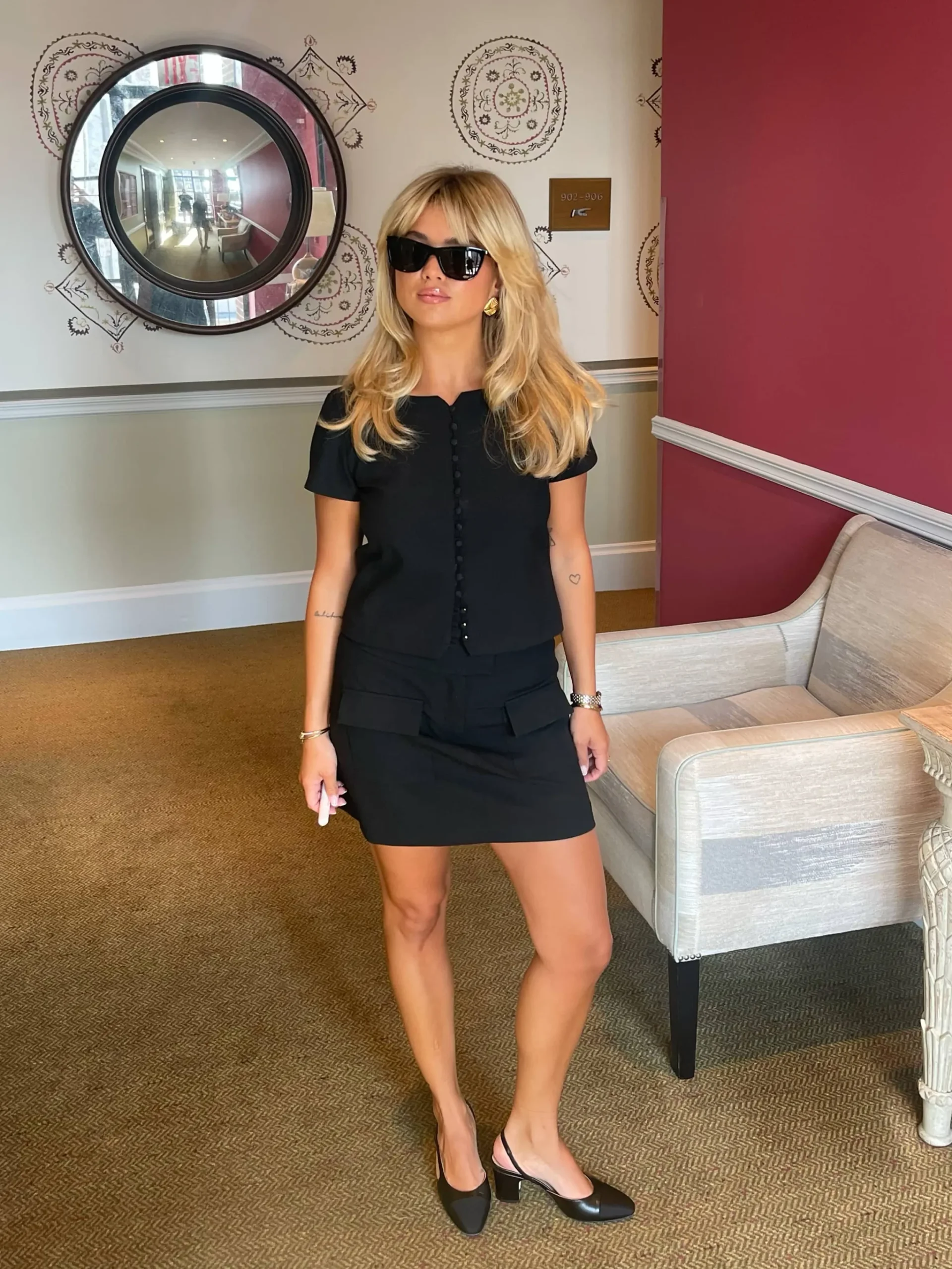 Djerf Avenue Day-to-day Skirt Black Outlet