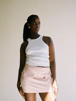 Djerf Avenue Day-to-day Skirt Blush Discount