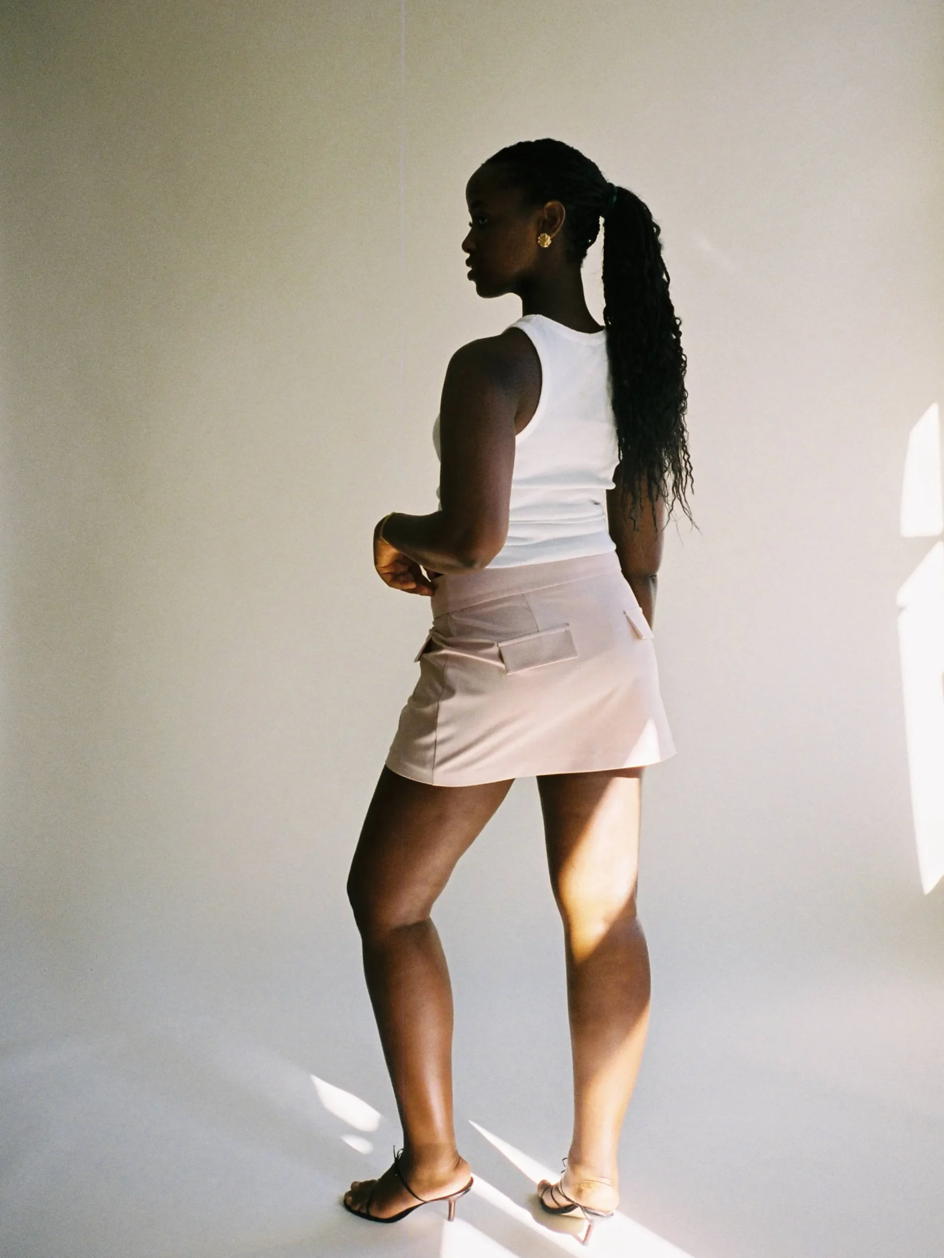 Djerf Avenue Day-to-day Skirt Blush Discount