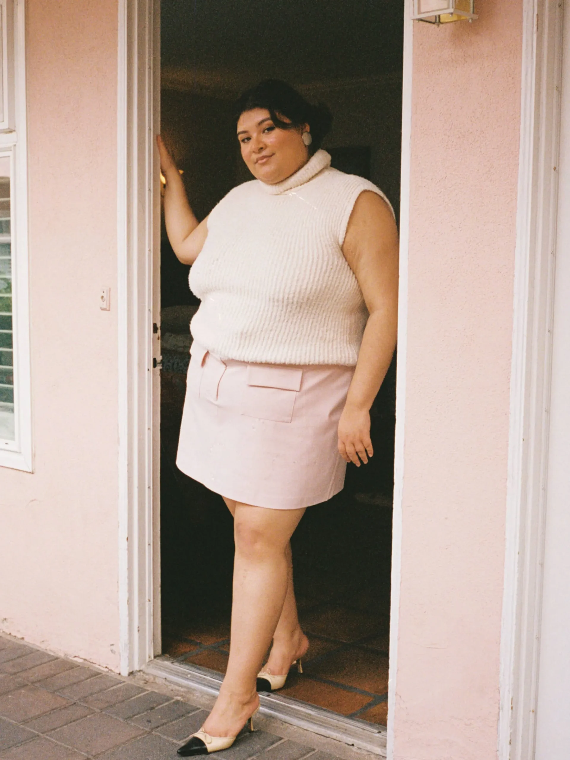 Djerf Avenue Day-to-day Skirt Blush Discount
