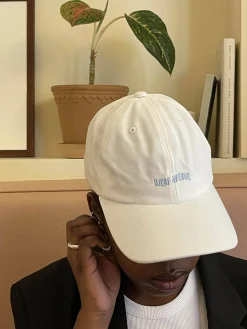 Djerf Avenue Cap White Online