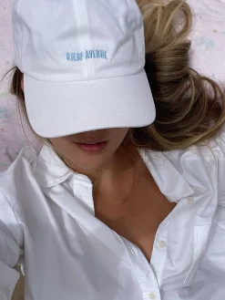 Djerf Avenue Cap White Online