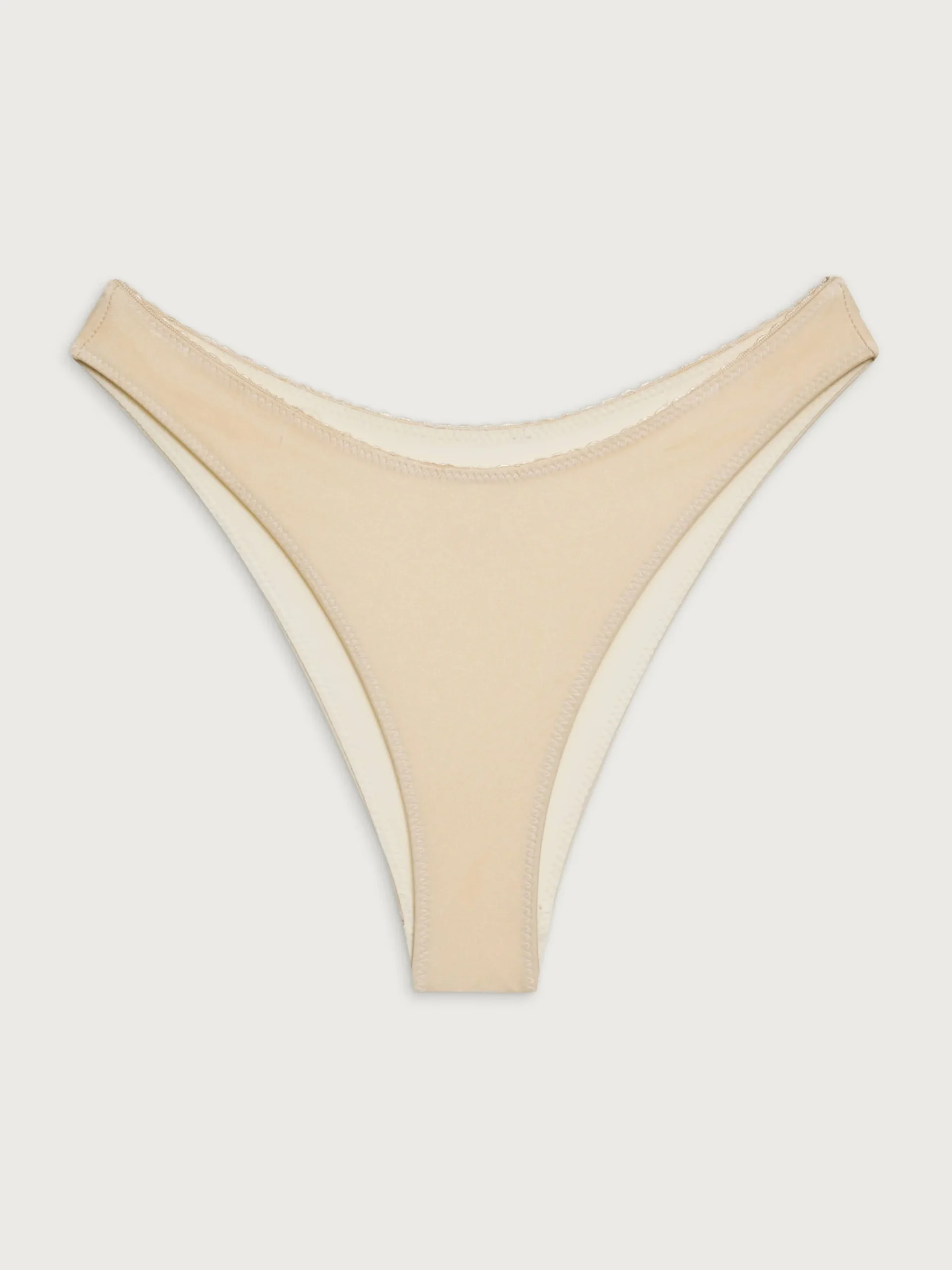 Djerf Avenue Dove Satin Bikini Bottom Sand Castle Outlet
