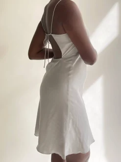 Djerf Avenue Dream Dress Mini Pebble Online