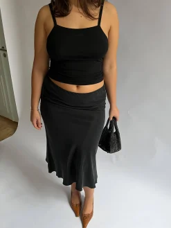 Djerf Avenue Dream Skirt Ash Outlet