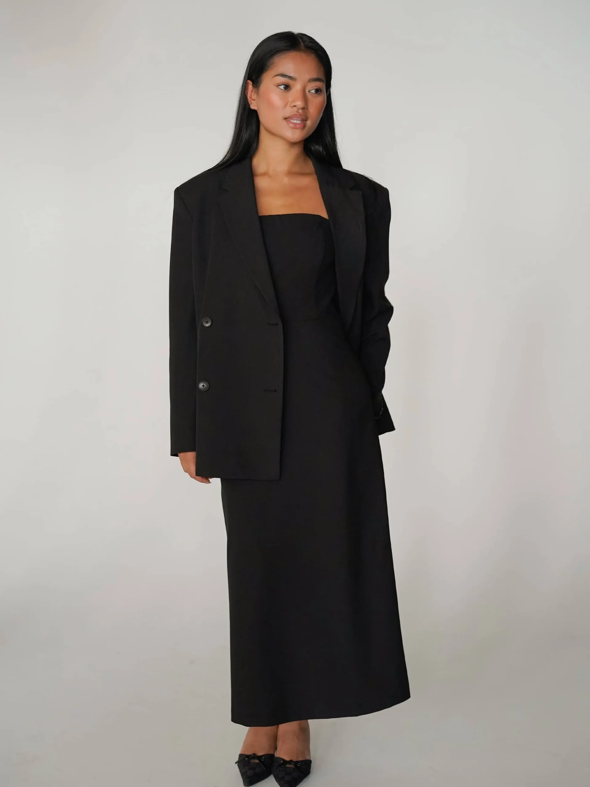 Djerf Avenue Essential Blazer Black