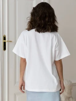 Djerf Avenue Essential T-shirt White New