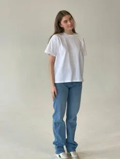 Djerf Avenue Essential T-shirt White New