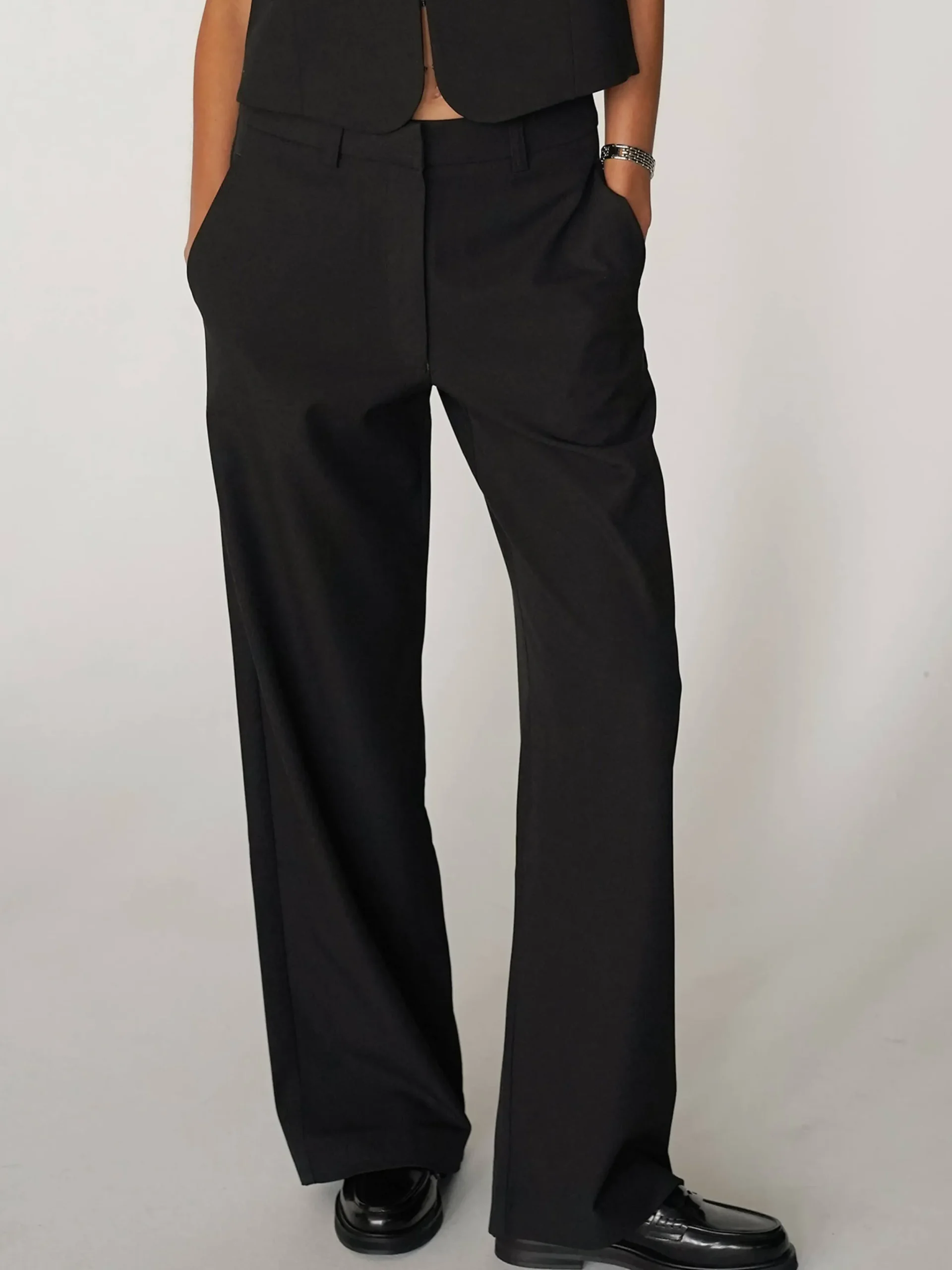 Djerf Avenue Everyday Pants Black Sale