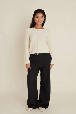 Djerf Avenue Everyday Pants Black Sale
