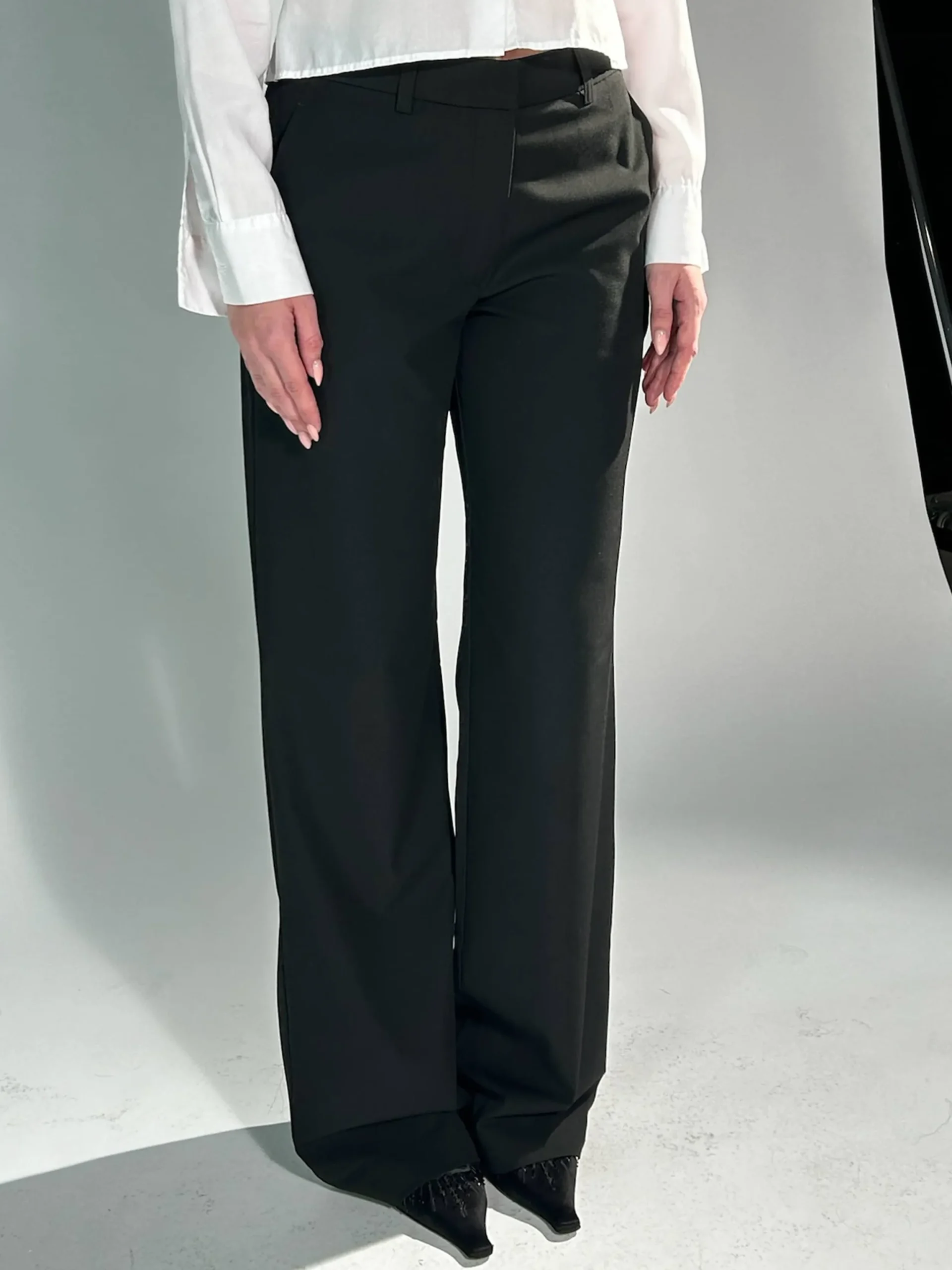 Djerf Avenue Everyday Pants Black - Tall Outlet
