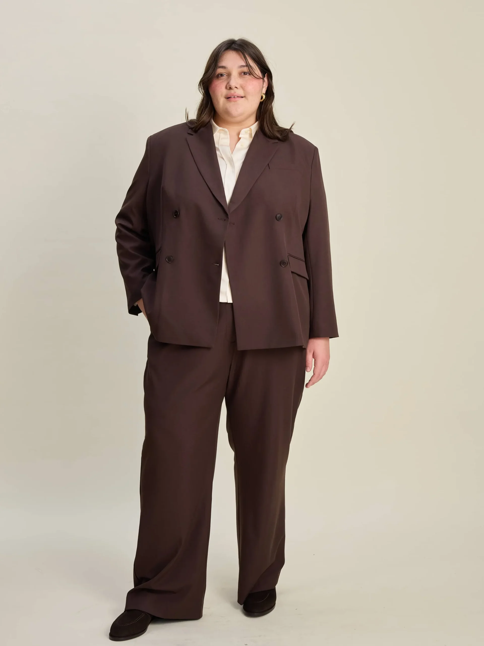 Djerf Avenue Everyday Pants Brown Sale